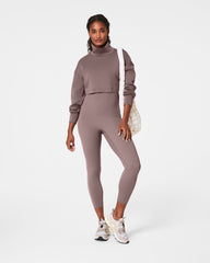 SPANX AirEssentials® Brushed & Cropped High-Neck Sweatshirt