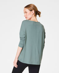 SPANX® Outpace Long Sleeve Top | Fennel