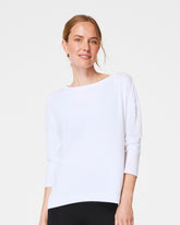 SPANX® Outpace Long Sleeve Top | Vivid White