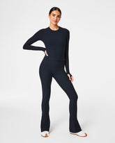 SPANXsmooth™ OnForm Micro Flare Pant | Barely Black