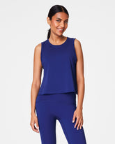 SPANX® Outpace Cutout Tank | Deep Azure