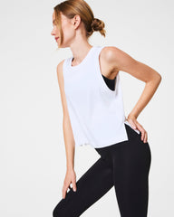 SPANX® Outpace Cutout Tank | Vivid White