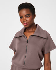 SPANX AirEssentials® Half-Zip Jumpsuit | Smoke