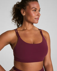 SPANXsmooth™ OnForm Low Impact Sports Bra | Plum Berry