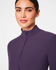 SPANXsmooth™ OnForm Full Zip Jacket | Aubergine