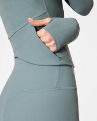 SPANXsmooth™ OnForm Full Zip Jacket | Fennel