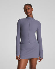 SPANXsmooth™ OnForm Full Zip Jacket | Orchid Ash