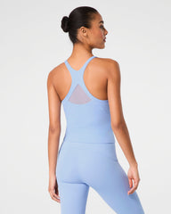 SPANX® Get Moving V-Neck Shelf Tank | Hydrangea