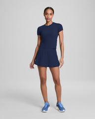 SPANX® Get Moving Rib Tee | Timeless Navy