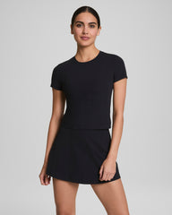 SPANX® Get Moving Rib Tee | Very Black