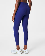 SPANXshape™ CoreLuxe 7/8 Leggings with Mid-Tummy Compression | Deep Azure