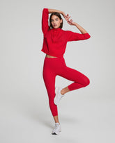 SPANXshapeâ„¢ CoreLuxe 7/8 Leggings with Mid-Tummy Compression | Spanx Red
