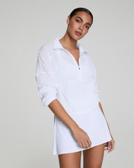 SPANX® Get Moving Textured Half Zip