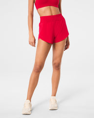 SPANX® Get Moving Shorts, 3" | Spanx Red