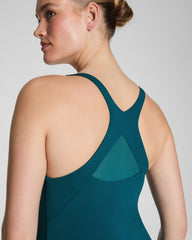 SPANXshape™ Get Moving V-Neck Dress | Emerald Bay
