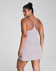 SPANXsupersmooth™ SoftStretch V-Neck Tank Dress | Coastal Fog / Light Coastal Fog
