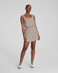 SPANX® On the Move Tank Dress | Stone Grey