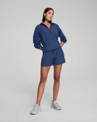 SPANX® On the Move Short, 4" | Faded Indigo