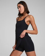 SPANXshape™ Get Moving Rib Tank Dress | Very Black