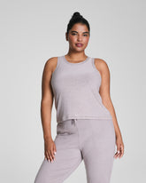 SPANX® SoftStretch Crewneck Tank | Coastal Fog / Light Coastal Fog
