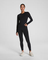 SPANXshape™ Booty Boost® Full-Length Leggings with SecretSweat Tech | Eclipse