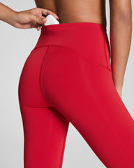 SPANXshape™ Booty Boost® Full-Length Leggings with SecretSweat Tech | Spanx Red