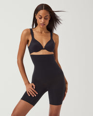 SPANXsculpt™ Seamless Power High-Waisted Mid-Thigh Short | Very Black