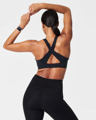 SPANX® FlexFeel Medium Impact Sports Bra | Very Black