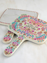 Wooden Hand Mirror - No One Is You