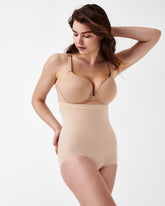 SPANXsculptâ„¢ Seamless Power High-Waisted Brief | Soft Nude