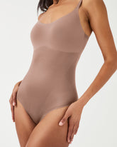 SPANXshapeâ„¢ Invisible Cami Thong Bodysuit | Cafe Au Lait