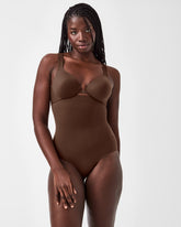 SPANXsculptâ„¢ Seamless Power High-Waisted Brief | Chestnut Brown
