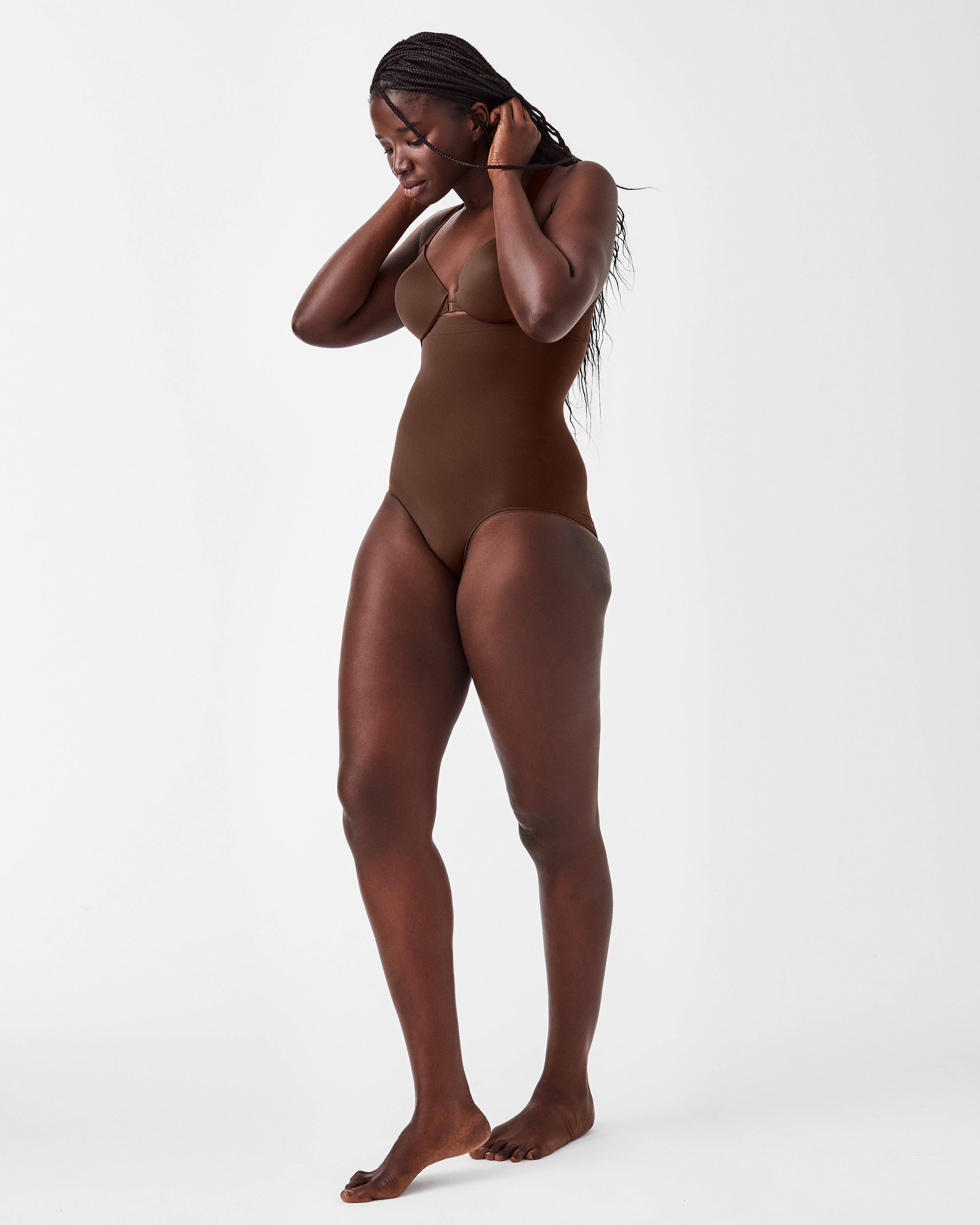 SPANXsculpt™ Seamless Power High-Waisted Brief | Chestnut Brown