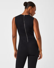 SPANXsmooth™ Ponte Jumpsuit | Classic Black