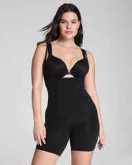 SPANXsculpt™ OnCore Open-Bust Mid-Thigh Bodysuit