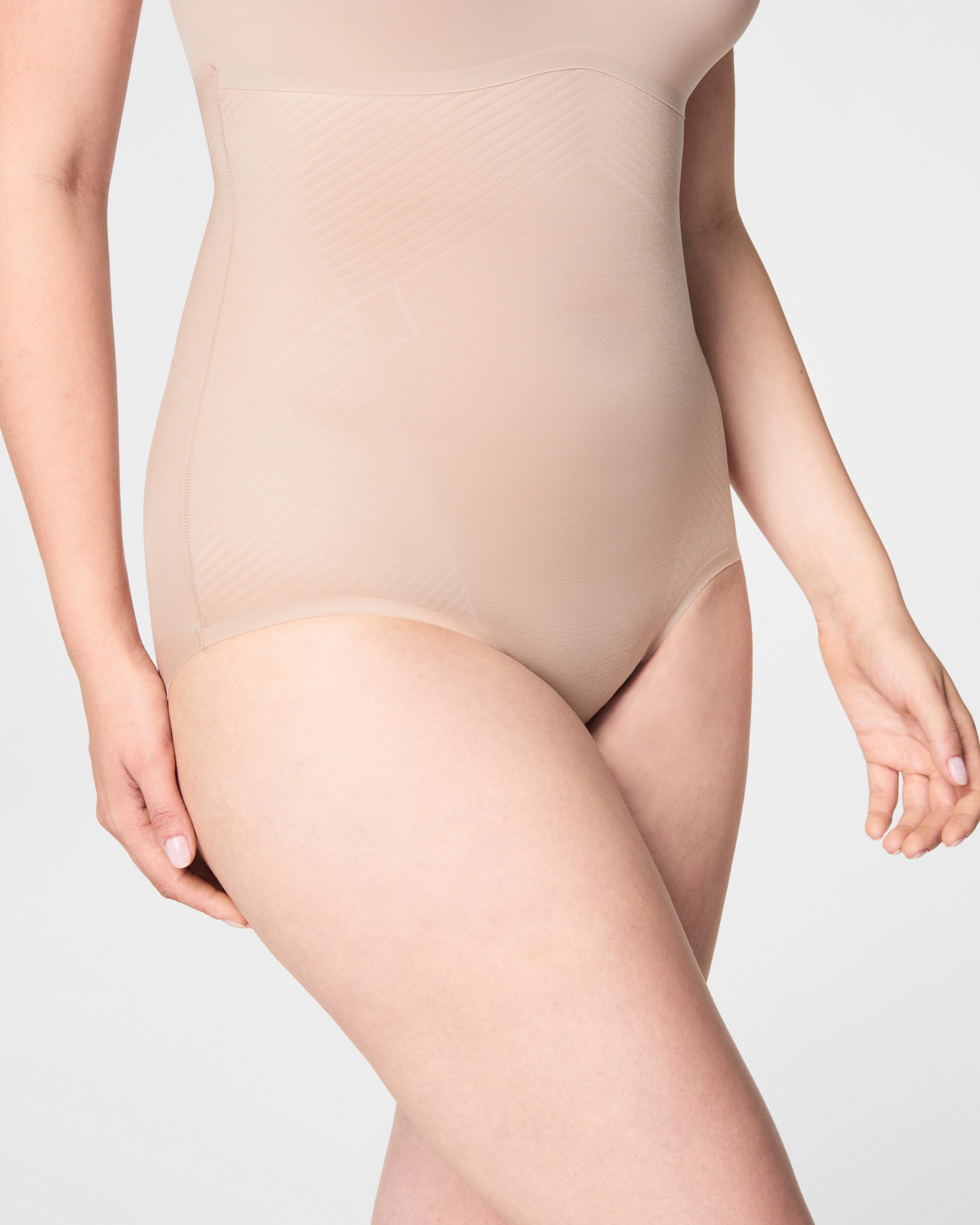 SPANXshape™ Invisible Tank Brief Bodysuit | Champagne Beige