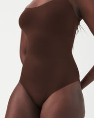 SPANXshape™ Invisible Cami Thong Bodysuit | Chestnut Brown