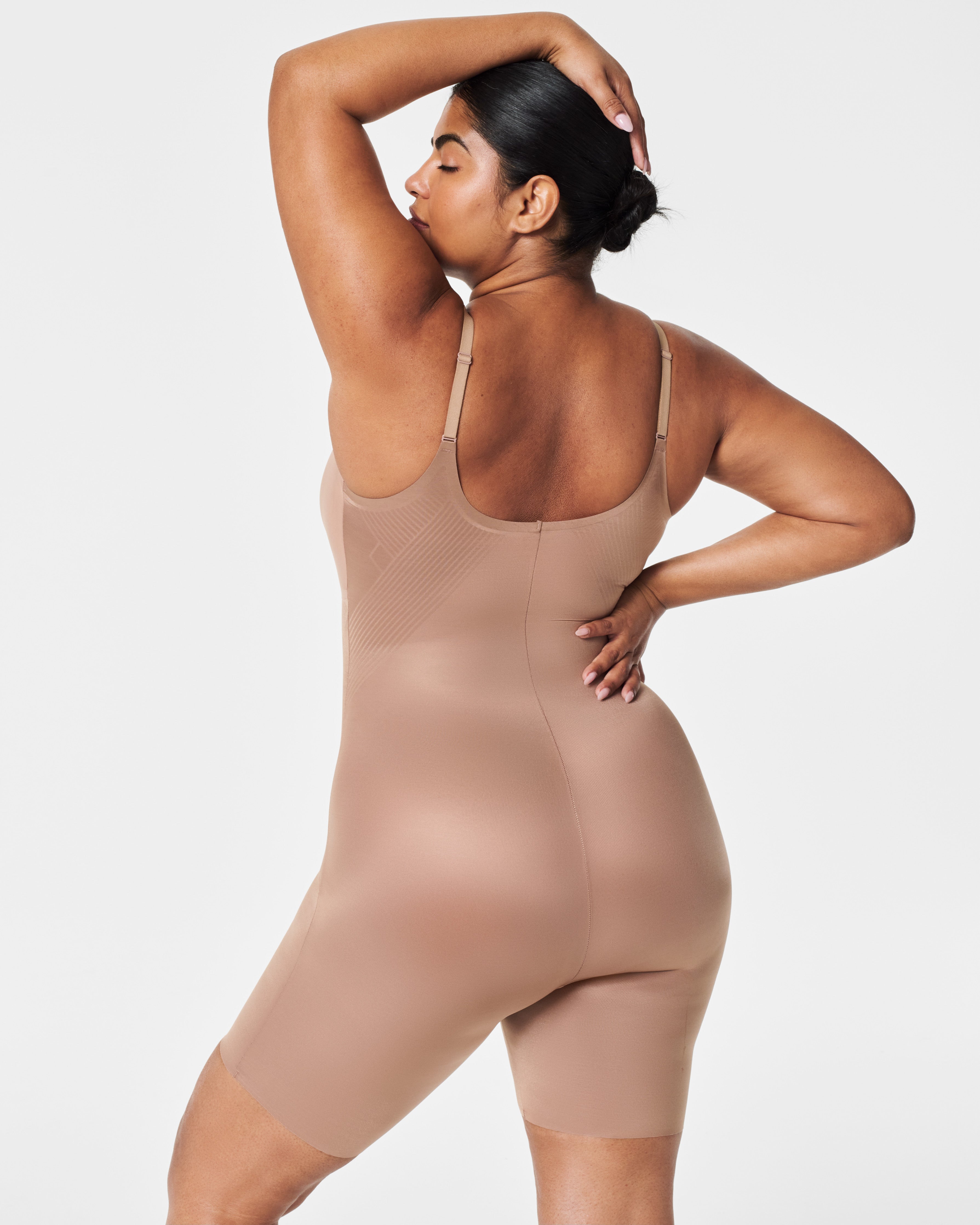 SPANXshape™ Invisible Mid-Thigh Bodysuit | Cafe Au Lait
