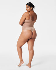 SPANXshape™ Invisible High-Waisted Thong | Cafe Au Lait