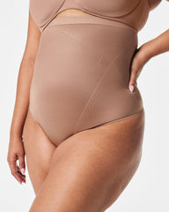SPANXshape™ Invisible High-Waisted Thong | Cafe Au Lait
