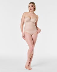 SPANXshape™ Invisible High-Waisted Thong | Champagne Beige