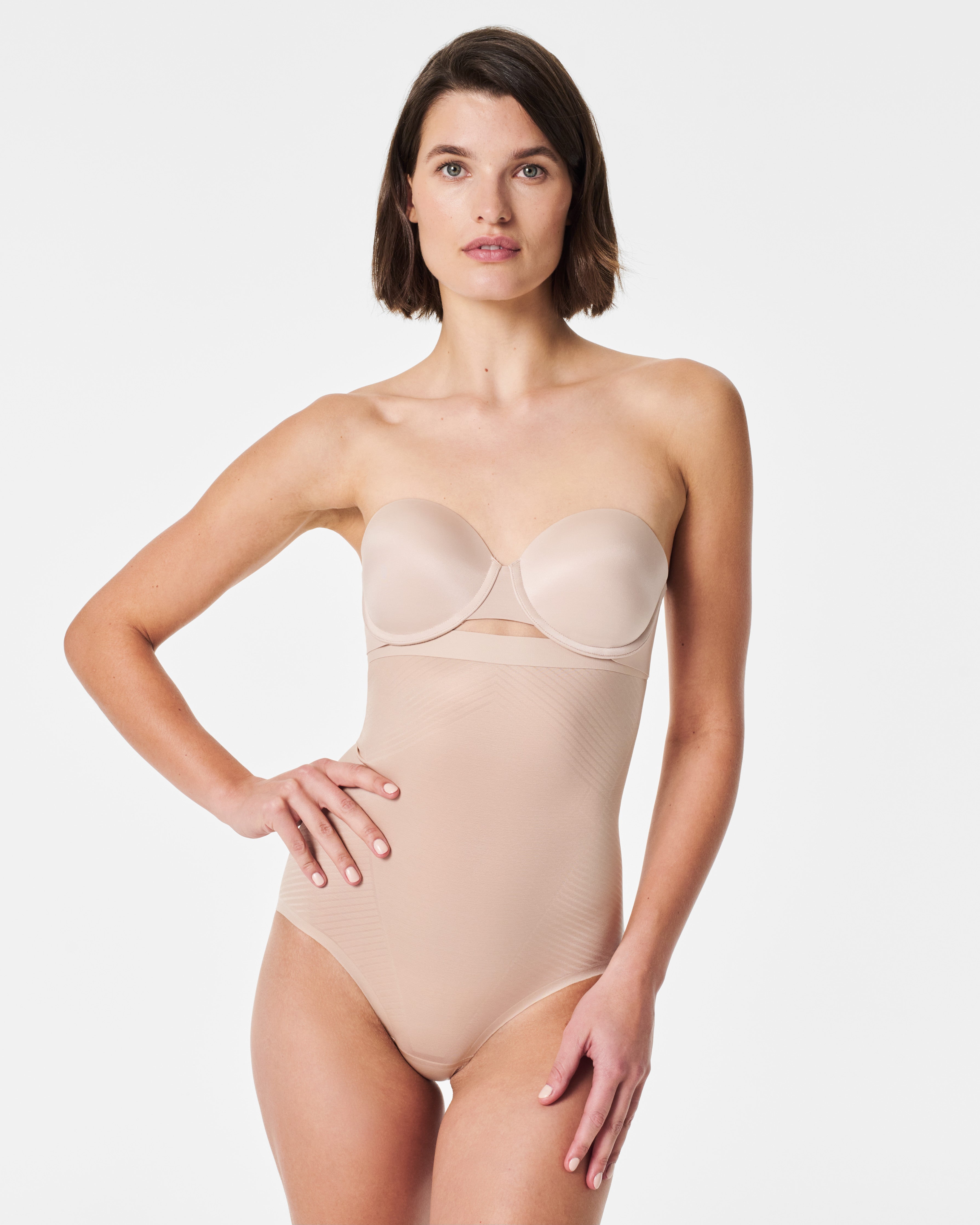 SPANXshape™ Invisible High-Waisted Brief | Champagne Beige