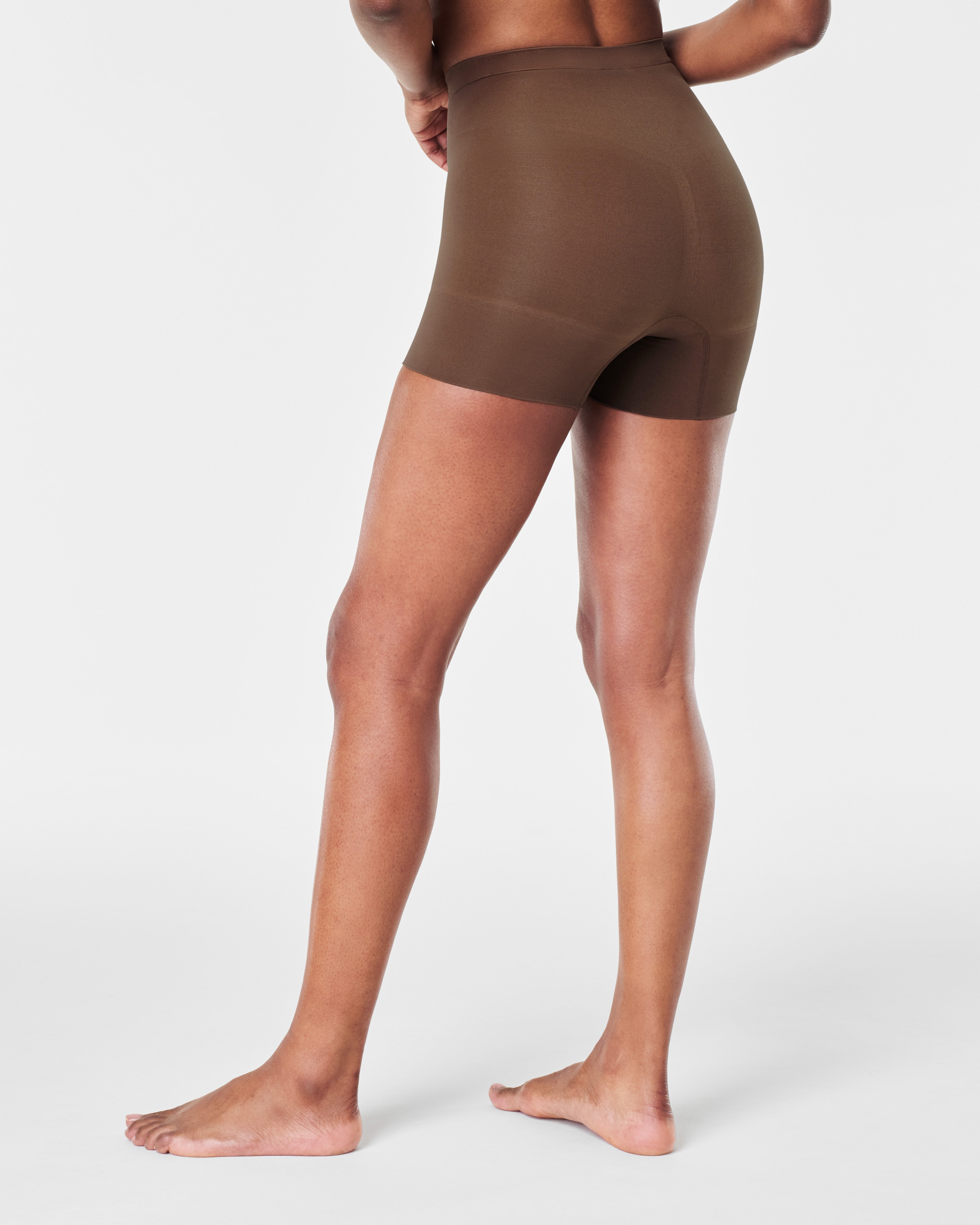 SPANXsculpt™ Seamless Power Shorty | Chestnut Brown