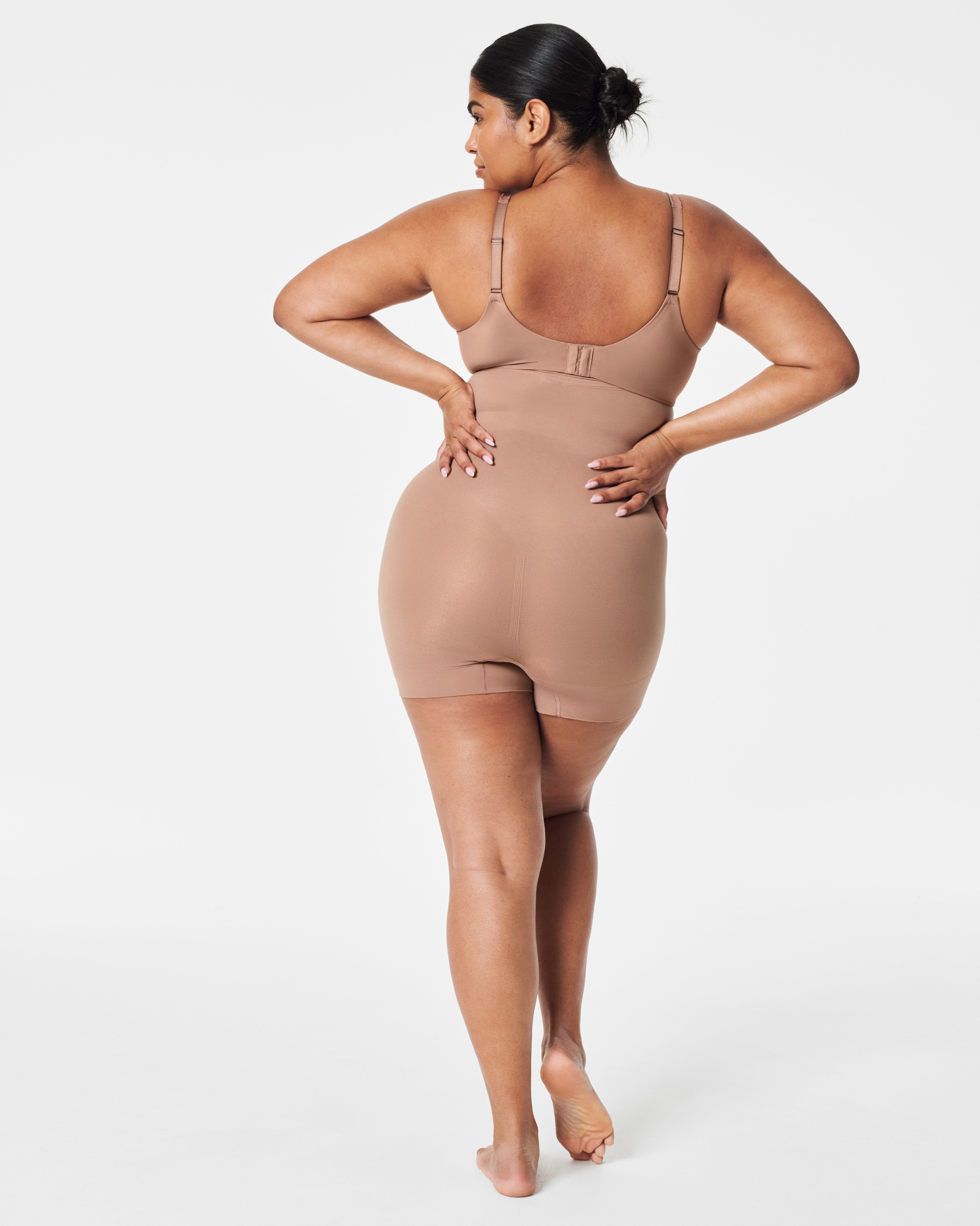 SPANXsculpt™ Seamless Power High-Waisted Shorty | Cafe Au Lait