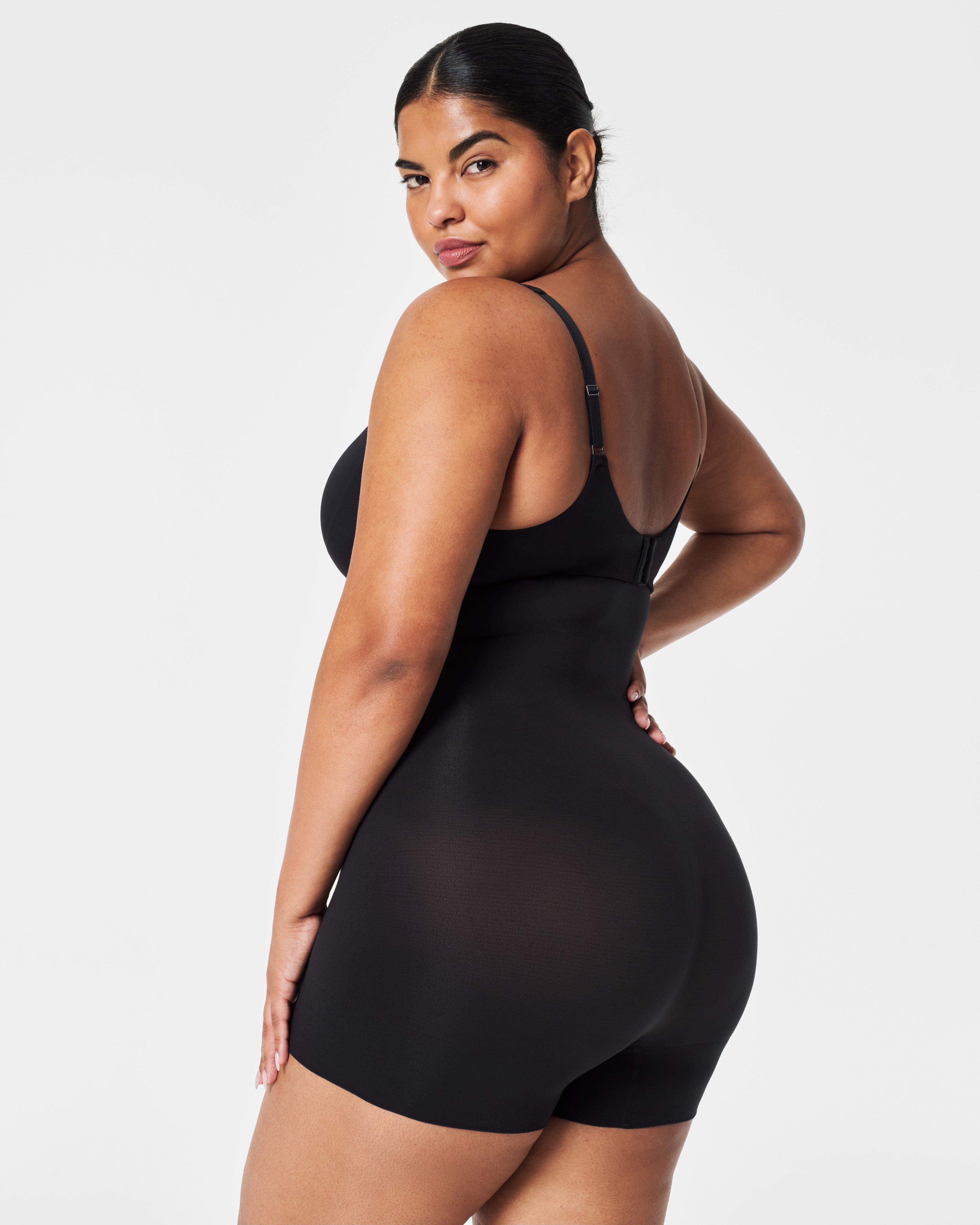 SPANXsculpt™ Seamless Power High-Waisted Shorty | Very Black