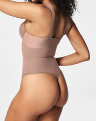 SPANXsculpt™ Seamless Power High-Waisted Thong | Cafe Au Lait