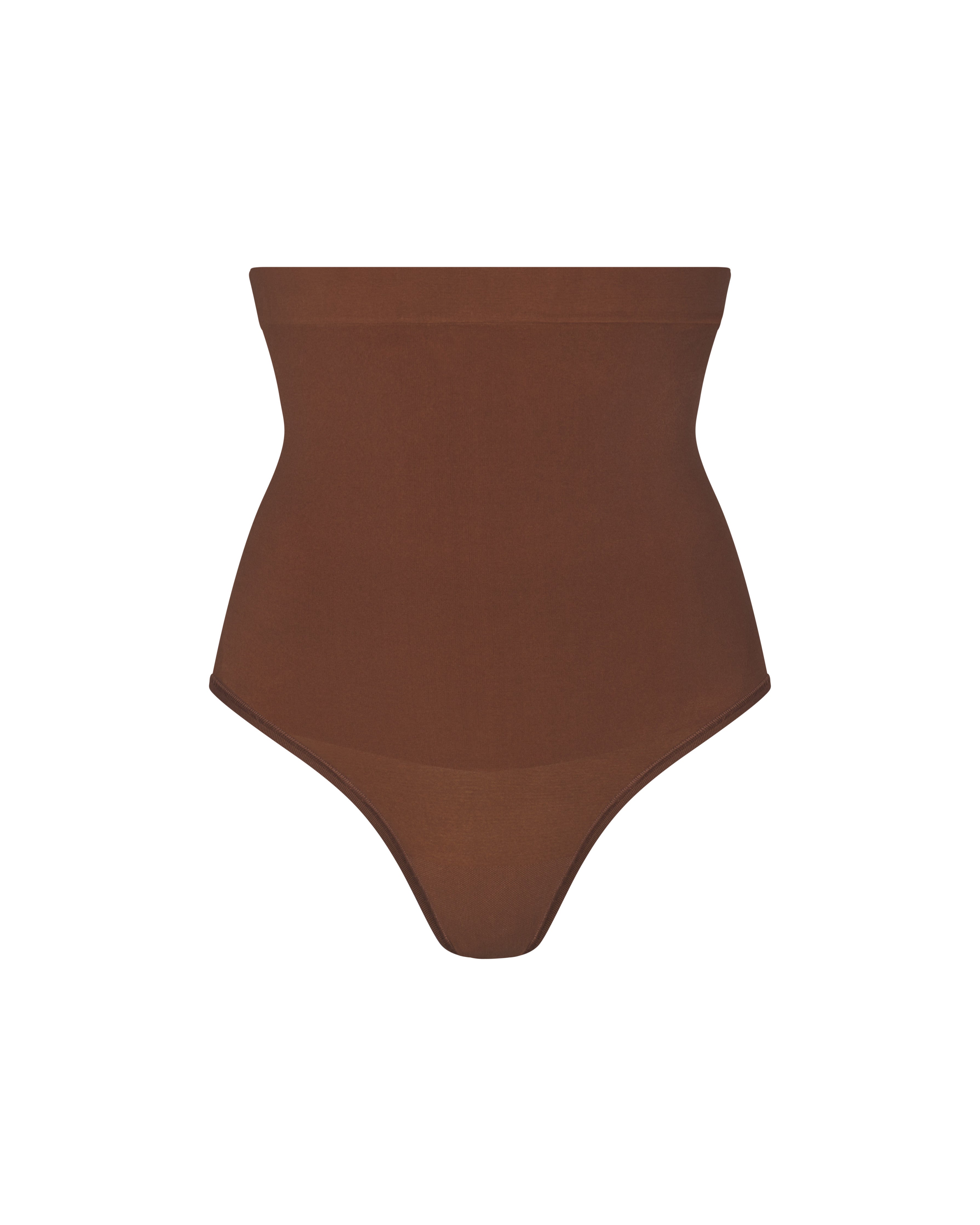 SPANXsculpt™ Seamless Power High-Waisted Thong | Chestnut Brown