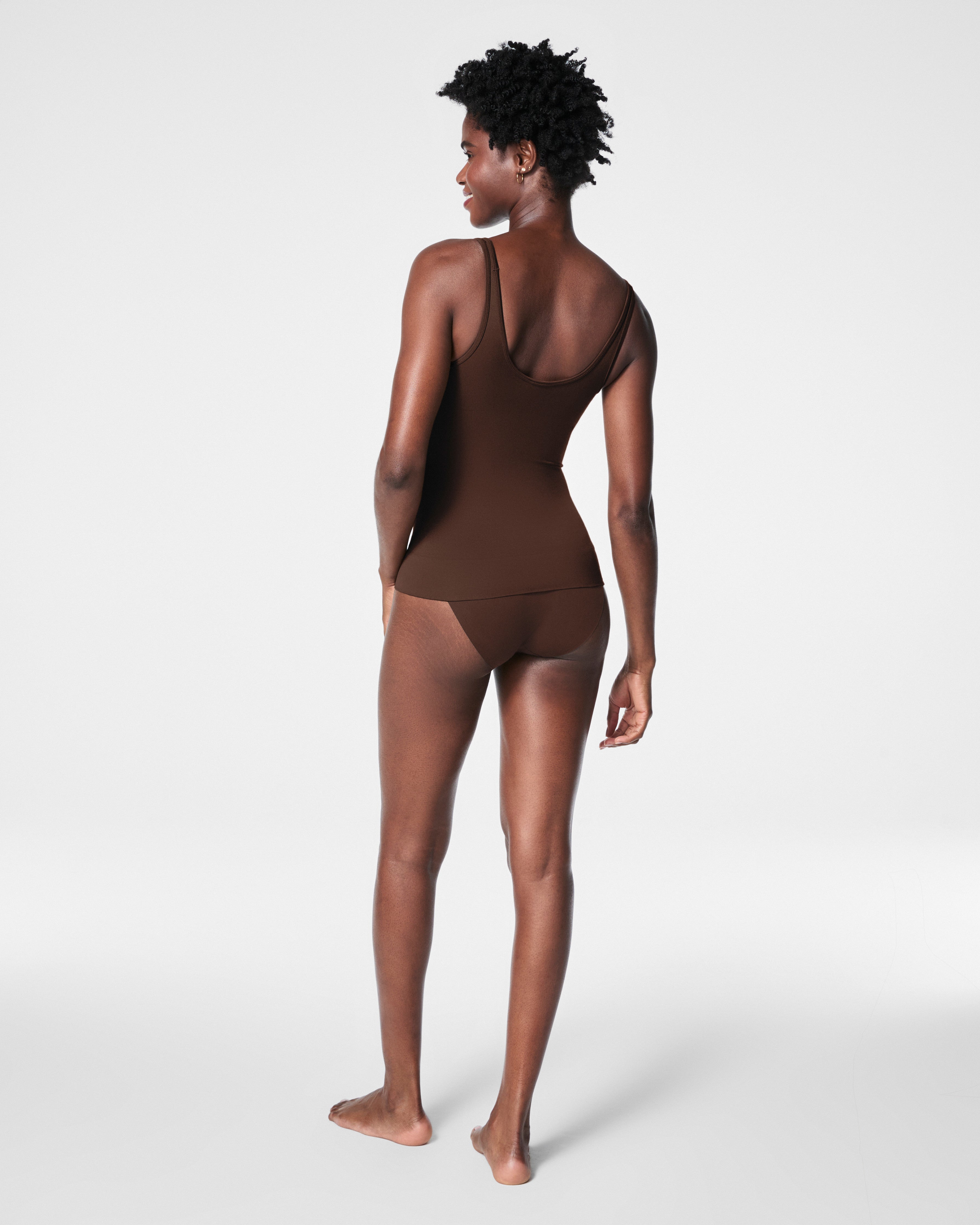 SPANXsculpt™ Seamless Power Tank | Chestnut Brown