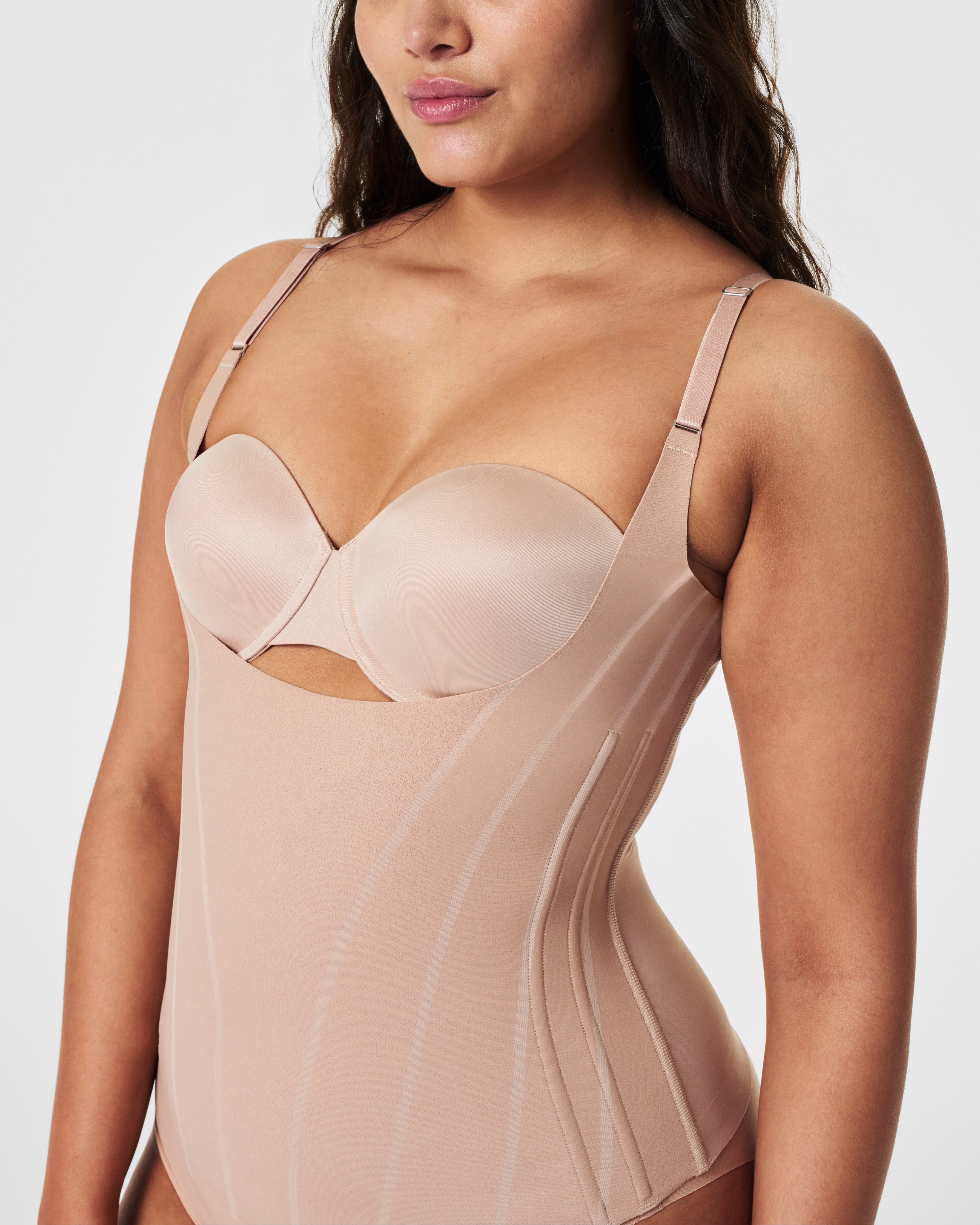 SPANXsupersculpt™ TotalContour Open-Bust Cami | Natural Bronze