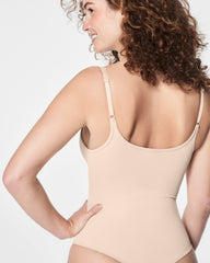 SPANXsculpt™ Seamless Power Thong Bodysuit | Soft Nude